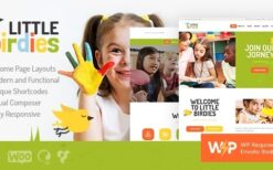 Little Birdies v1.3.16 Children Kindergarten WordPress Theme