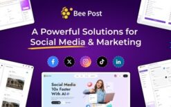 BeePost v2.3 – AI Social Media Management & Content Creation SaaS with Subscription System