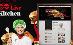 Livekitchen (v2.3) Restaurant Cafe WordPress Theme