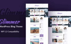 Glimmer (v3.1) A Responsive WordPress Blog Theme