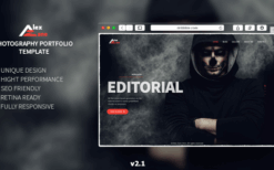 Alex Zane v1.0.2 Photography Portfolio