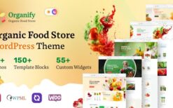 Organify v1.0.0 Organic Food Products WordPress Theme