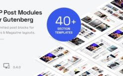 WP Post Modules for News & Magazine (Gutenberg) v0.4.0