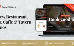 Food Haus v1.2.5 Restaurant WordPress Theme