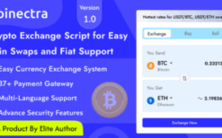 Coinectra v1.2 – Buy, Sell and Crypto Currency Exchange Script