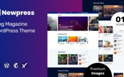 Newpress v2.0.0 Blog Magazine WordPress Theme