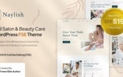 Naylish (v1.0.2) Nail Salon & Beauty Care FSE WordPress Theme