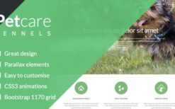 PetCare Dog Kennels v1.4.1 WordPress Theme