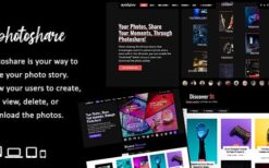 Photoshare v1.2 – Blog Story & Photos Download WordPress Theme