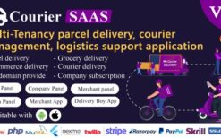 We Courier SAAS v1.3 – Multi-Tenancy courier and logistics management – merchant, delivery app with admin