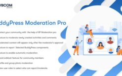 Wbcom Designs – BuddyPress Moderation Pro v3.7.1