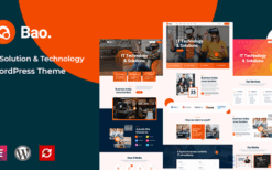 Bao (v2.0.3) IT Solutions & Services WordPress Theme
