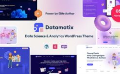 Datamatix v1.2.9 Data Science & Analytics WordPress Theme