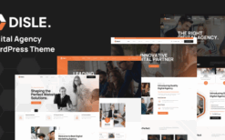 Disle (v1.1.6) Digital Agency WordPress Theme