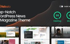 Fabula (v1.3) News & Magazine WordPress Theme