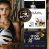Spike v1.0 Volleyball WordPress Theme