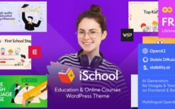 iSchool (v1.3.0) Education & Online Courses WordPress Theme