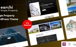 Earchi v1.2.0 – Real Estate & Single Property WordPress Theme