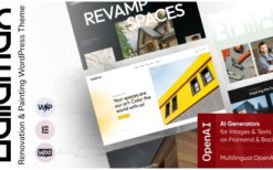 BuildMax v1.0 Renovation & Painting WordPress Theme