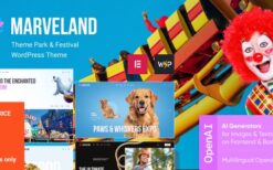 Marveland v1.5.0 Theme Park & Festival WordPress Theme