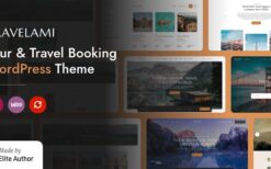 Travelami v1.0.8 Tour & Travel Booking WordPress Theme