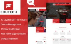 Edutech v2.3 Education WordPress Theme