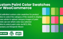 Custom Paint Color Swatches for WooCommerce v1.0.5