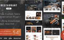Restaurant Food v3.0 WordPress Theme