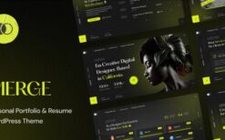 Merge (v1.0.1) Personal Portfolio & Resume WordPress Theme