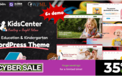 KidsCenter v1.3 Kindergarten and Kid Care Education WordPress Theme
