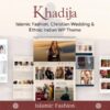 Khadija (v1.0.4) Fashion WooCommerce Theme