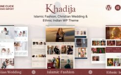 Khadija (v1.0.4) Fashion WooCommerce Theme