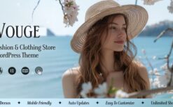 Vouge (v1.0.4) Fashion Clothing WordPress Theme