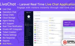 LivaChat v2.0 – Laravel Real Time Live Chat Application