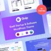 Quip v1.0.0 Saas Startup & Software WordPress Theme