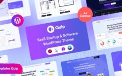 Quip v1.0.0 Saas Startup & Software WordPress Theme