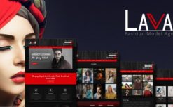 Lavan v4.2.1 Fashion Model Agency WordPress CMS Theme