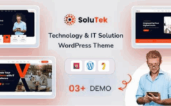 Solutek v1.0 Technology & IT Services WordPress Theme