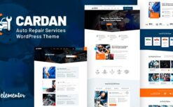 Cardan v1.0 Car and Auto Repair WordPress Theme