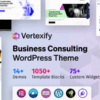 Vertexify v1.0.1 Business Consulting WordPress Theme