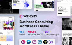 Vertexify v1.0.1 Business Consulting WordPress Theme