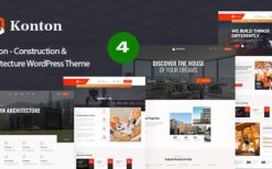 Konton v1.0.3 Construction & Architecture WP Theme