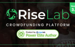 RiseLab v3.0 Crowdfunding Platform Php