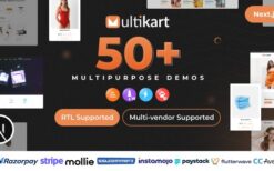 Multikart v1.0 Single or Multivendor eCommerce with React Next JS & Laravel REST API
