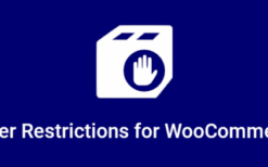 Order Restrictions for WooCommerce v3.6.0