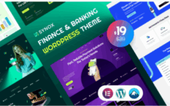 Synox v1.0.0 Finance & Banking WordPress Theme