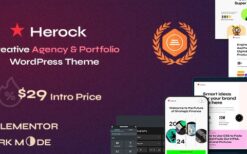 Herock v1.0.3 Agency & Portfolio WordPress Theme