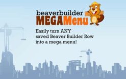 Beaver Builder Mega Menu v1.4.11