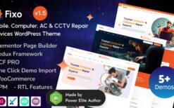 Fixo (v1.7.0) Mobile & Computer Repair Services Elementor WordPress Theme