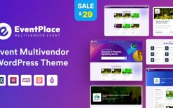 Eventplace v1.1.6 Multivendor Event Management WordPress Theme